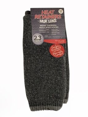 Muk Luks Heat Retainers Thermal Insulated Socks